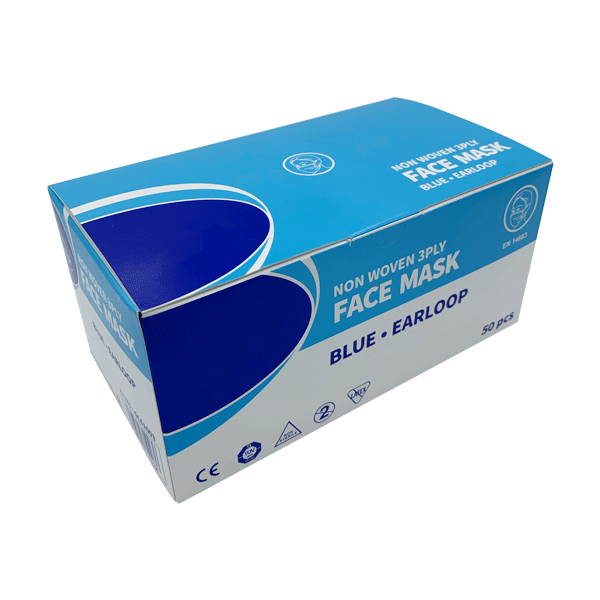 Custom Face Mask Boxes Boxes of Disposable Face Masks Sire Printing